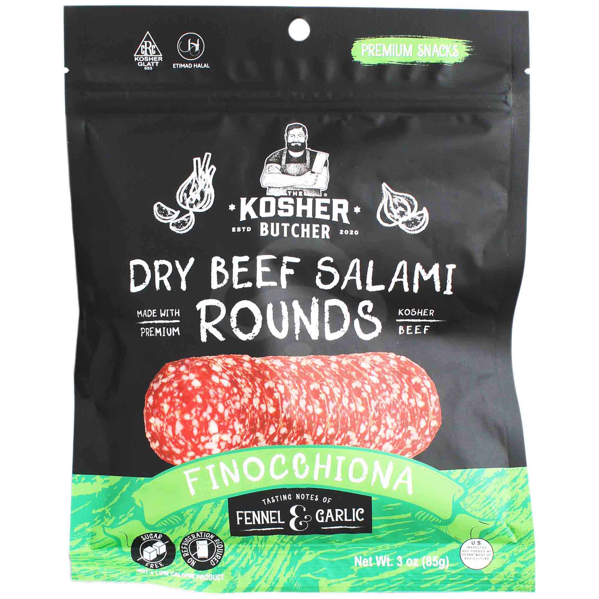 Finocchiona Dry Salami Rounds